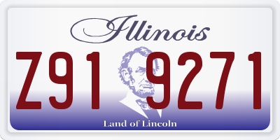 IL license plate Z919271