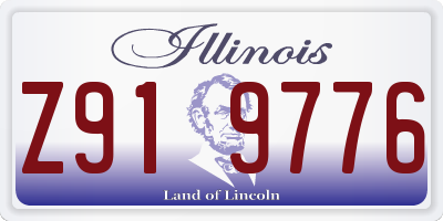 IL license plate Z919776
