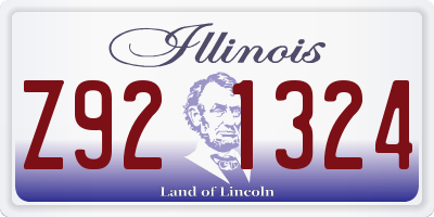 IL license plate Z921324