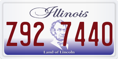 IL license plate Z927440