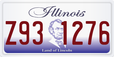 IL license plate Z931276