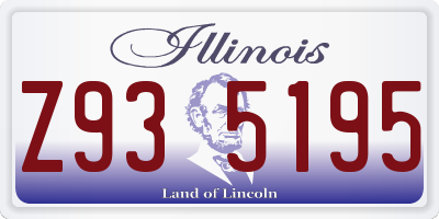 IL license plate Z935195