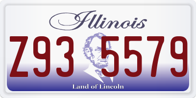 IL license plate Z935579