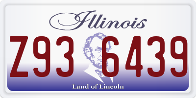 IL license plate Z936439