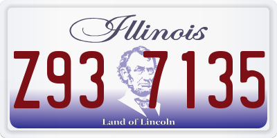 IL license plate Z937135