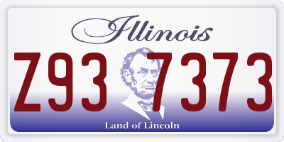 IL license plate Z937373