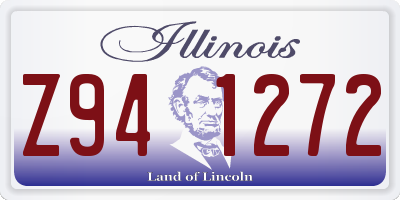 IL license plate Z941272