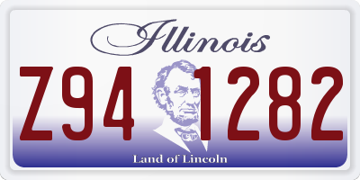 IL license plate Z941282