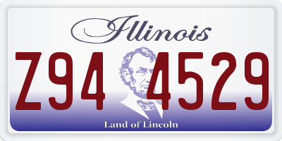IL license plate Z944529