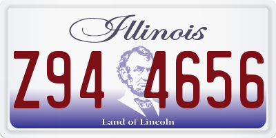 IL license plate Z944656