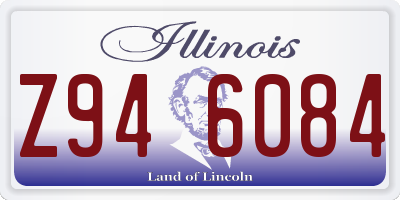 IL license plate Z946084