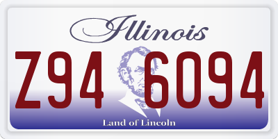 IL license plate Z946094