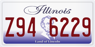 IL license plate Z946229