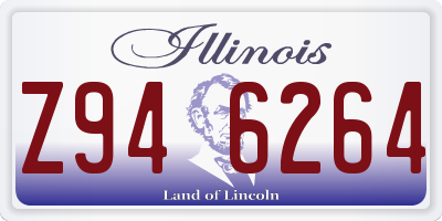 IL license plate Z946264