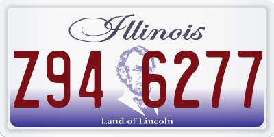 IL license plate Z946277