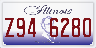 IL license plate Z946280