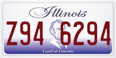 IL license plate Z946294