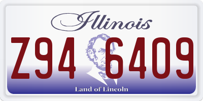 IL license plate Z946409