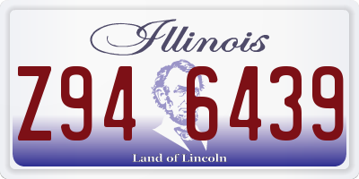 IL license plate Z946439