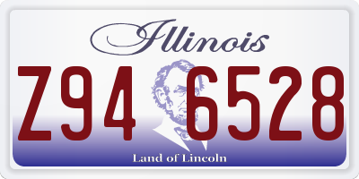 IL license plate Z946528