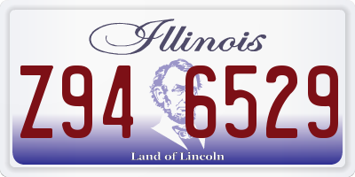 IL license plate Z946529