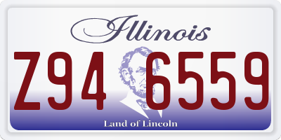 IL license plate Z946559