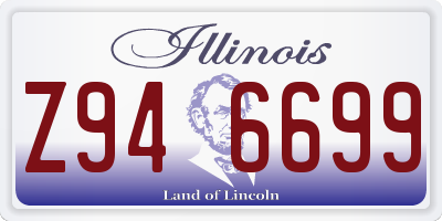 IL license plate Z946699