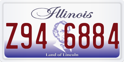 IL license plate Z946884