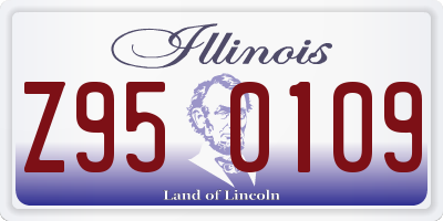 IL license plate Z950109