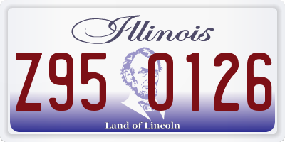 IL license plate Z950126