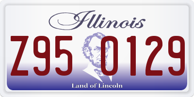 IL license plate Z950129