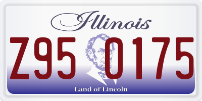 IL license plate Z950175