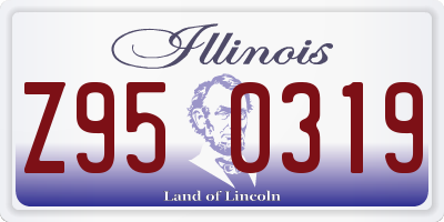 IL license plate Z950319