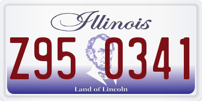 IL license plate Z950341