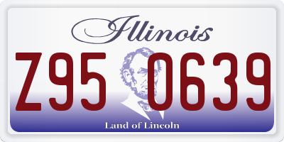 IL license plate Z950639