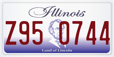 IL license plate Z950744