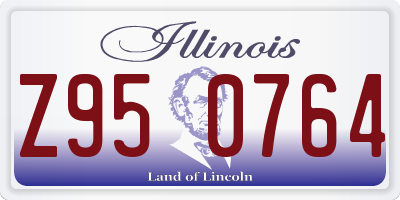 IL license plate Z950764