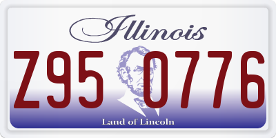 IL license plate Z950776