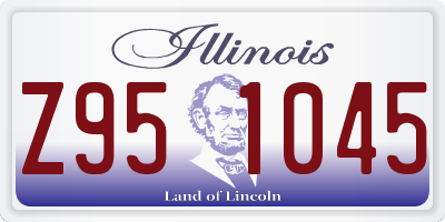 IL license plate Z951045