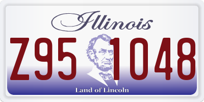 IL license plate Z951048