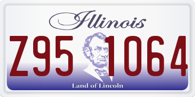 IL license plate Z951064