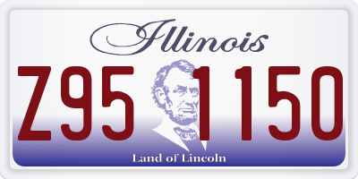 IL license plate Z951150