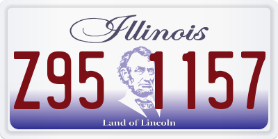 IL license plate Z951157