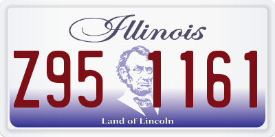 IL license plate Z951161