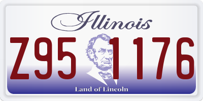 IL license plate Z951176