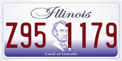 IL license plate Z951179