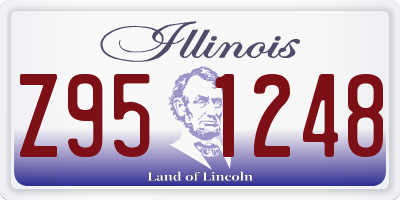 IL license plate Z951248