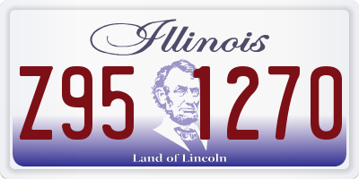 IL license plate Z951270