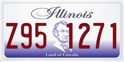 IL license plate Z951271