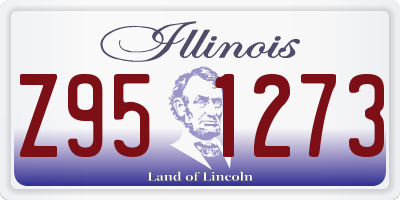 IL license plate Z951273